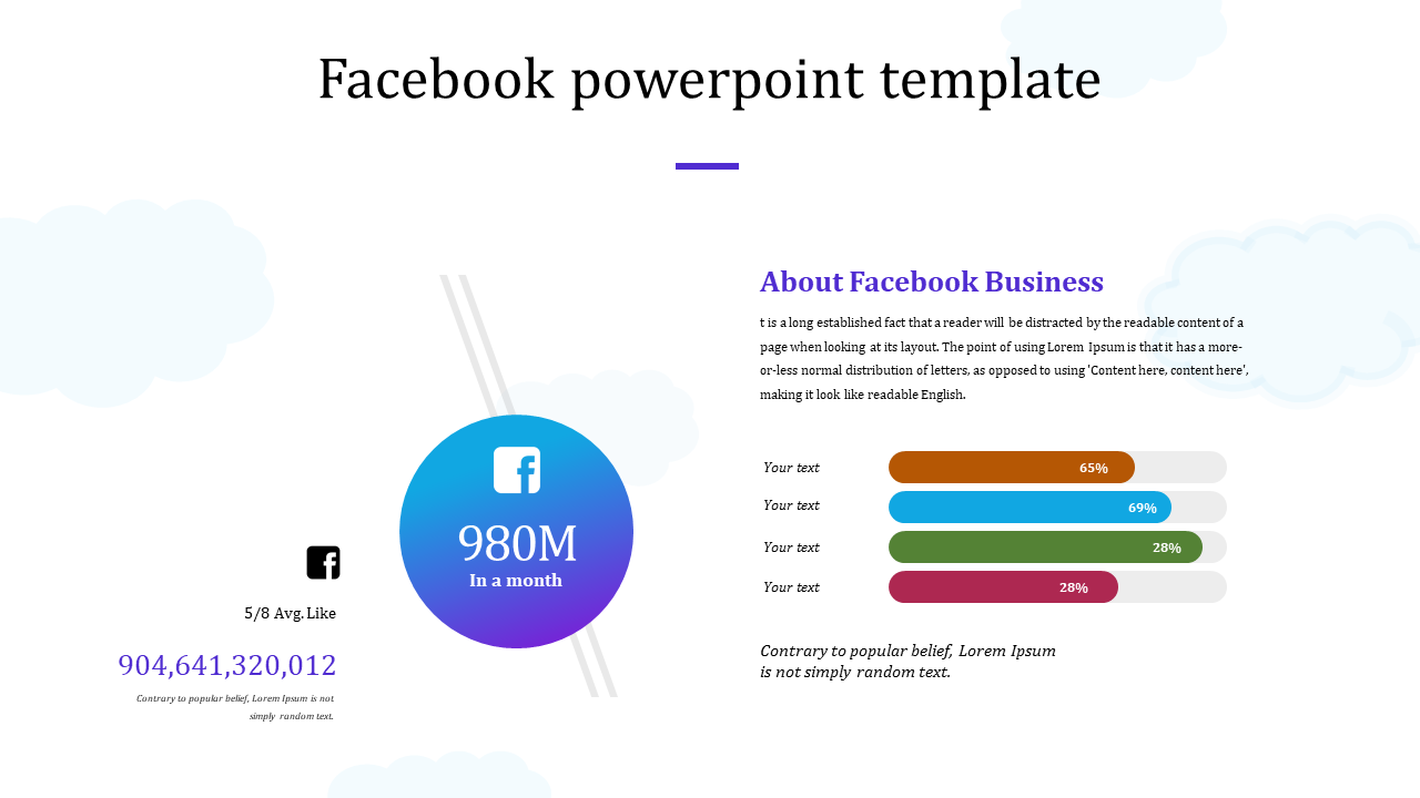 facebook powerpoint template-style 1